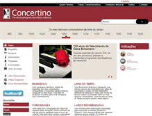 Tablet Screenshot of concertino.com.br